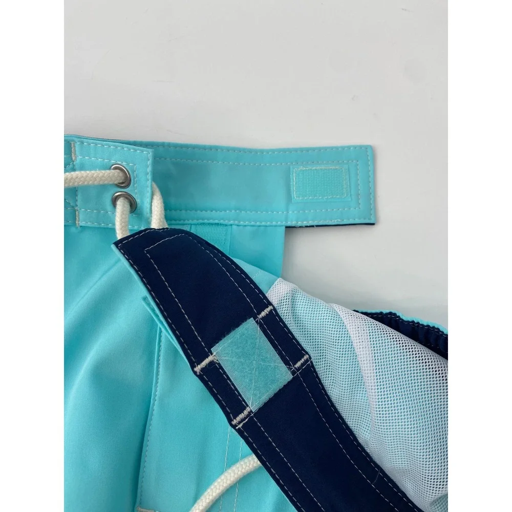 Polo Ralph Lauren Swim Trunks Mens Small Blue Core Replen Preppy Boardshort Surf